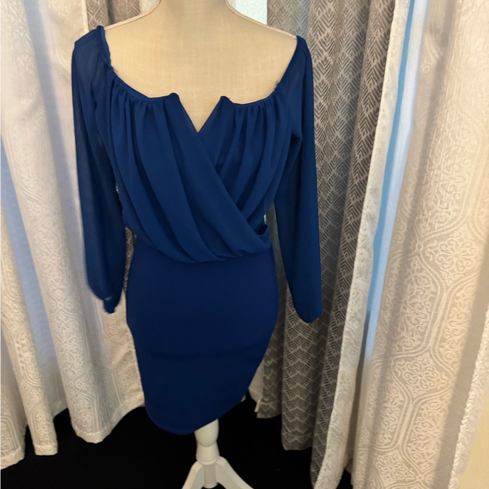Cut little blue dress. Size small